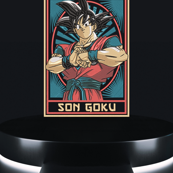 martial aura tee anime fusion warrior poster artwork on black t-shirt