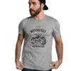 Retro Motorcycle T-Shirt – Custom Motors Biker Design – Premium Graphic Tee by InkyVibe