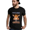 coffee mood t-shirt dont talk to me before coffee giraffe design
