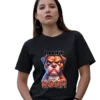 angry bulldog t-shirt funny dog graphic design