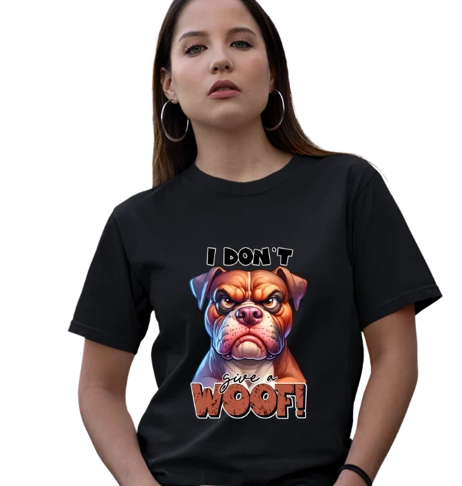 angry bulldog t-shirt funny dog graphic design
