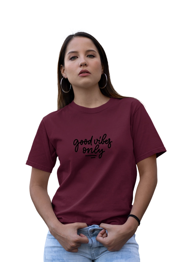 good vibes only t-shirt - Image 2