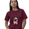 Pug Love T-Shirt – Cute Dog Graphic Tee for Pug Lovers – Premium Graphic Tee by InkyVibe