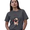 Pug Love T-Shirt – Cute Dog Graphic Tee for Pug Lovers – Premium Graphic Tee by InkyVibe