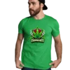 Cannabis graphic t-shirt – Premium Graphic Tee by InkyVibe
