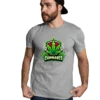 Cannabis graphic t-shirt – Premium Graphic Tee by InkyVibe
