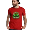 Cannabis graphic t-shirt – Premium Graphic Tee by InkyVibe
