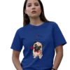 Pug Love T-Shirt – Cute Dog Graphic Tee for Pug Lovers – Premium Graphic Tee by InkyVibe