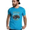 retro outlaw truck graphic tee design