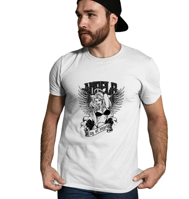 angels city t-shirt city of angels vintage graphic