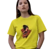 japanese warrior girl graphic tee woman t-shirt